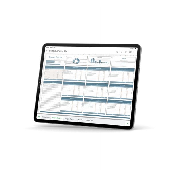Event Planner Template – Blue