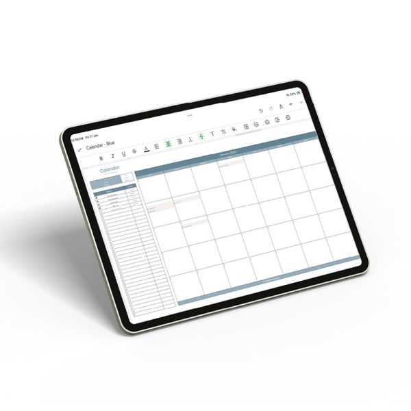 Smart Calendar – Blue