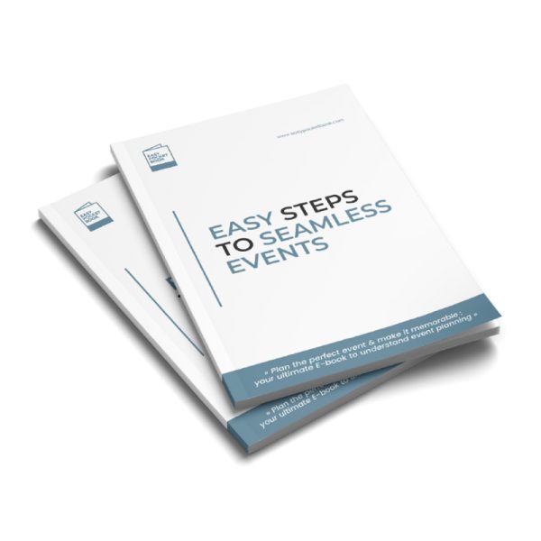Easy Steps to Seamless Events – Blue